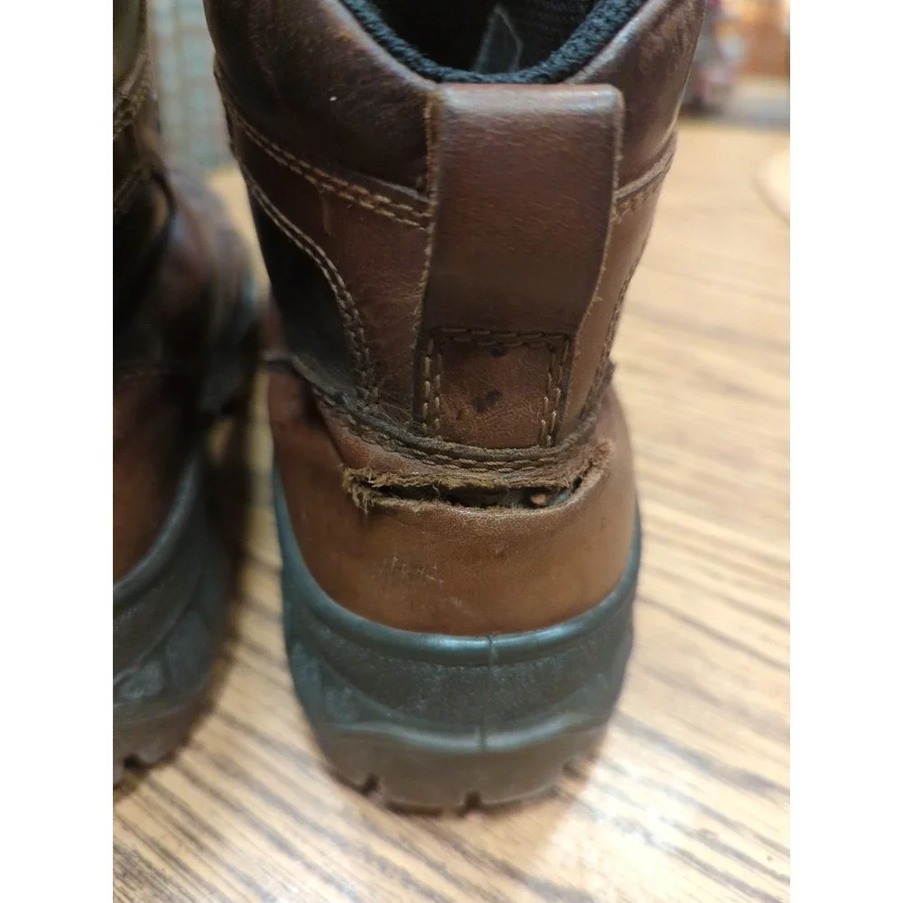 Ecco Track II High Gore-Tex Waterproof‎ Brown Leather Ankle Boots Mens 8 8.5